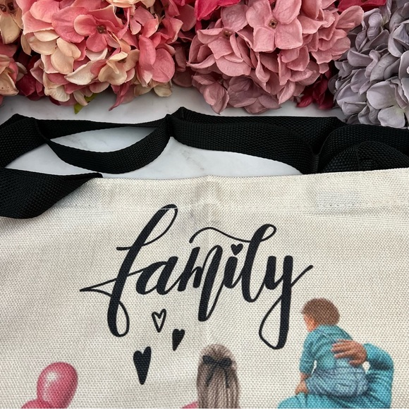 Eco-Friendly Family of Four Folding Tote Bag - Picture 9 of 16